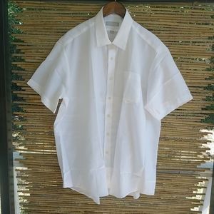 Andhurst 17 Mens White Short Sleeve Shirt